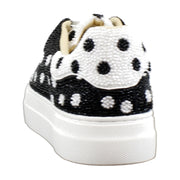 White/Black Polka Dot