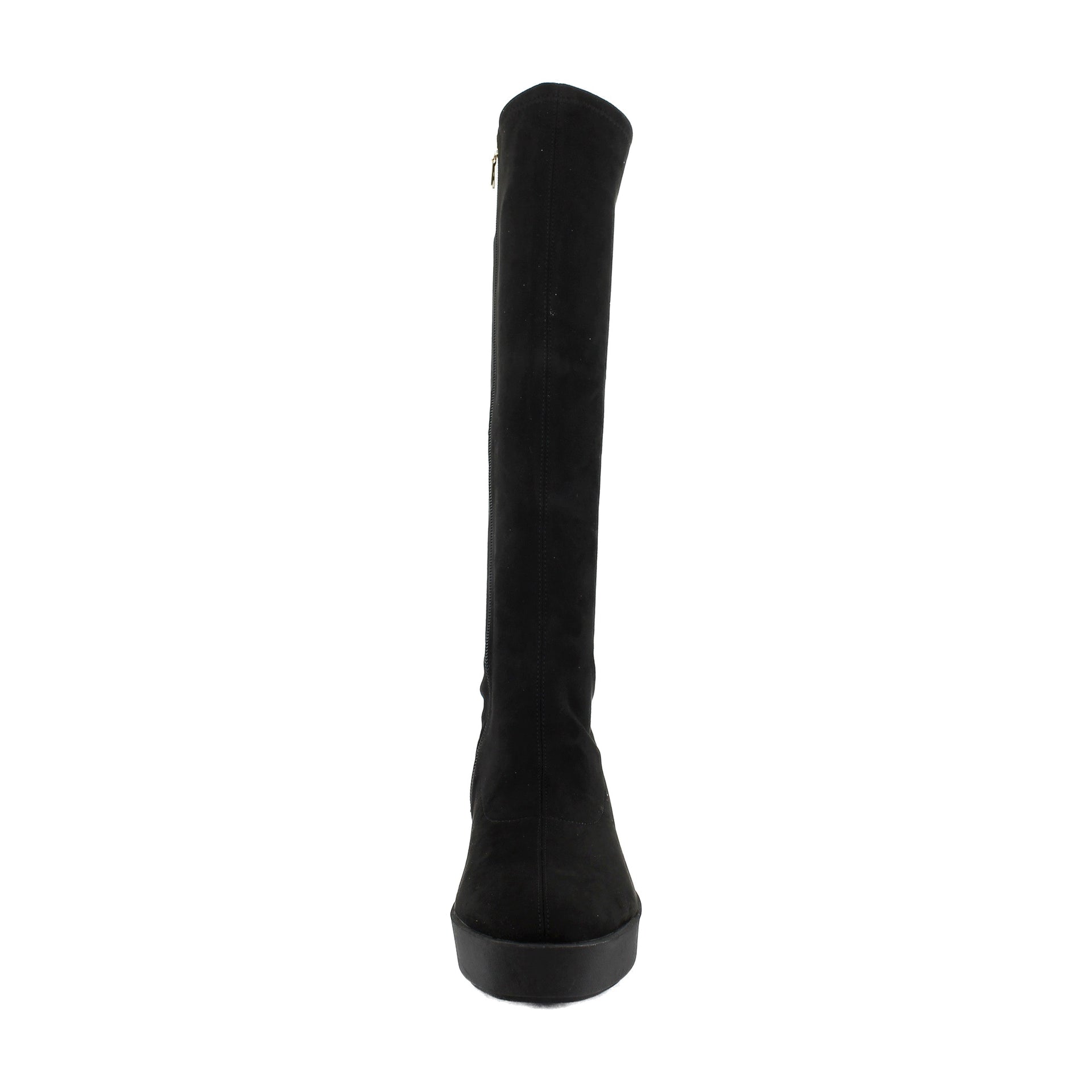 Black Faux Suede