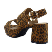 Leopard Fab Suede