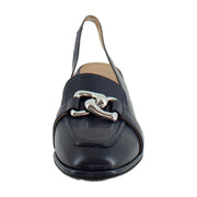 Navy Leather