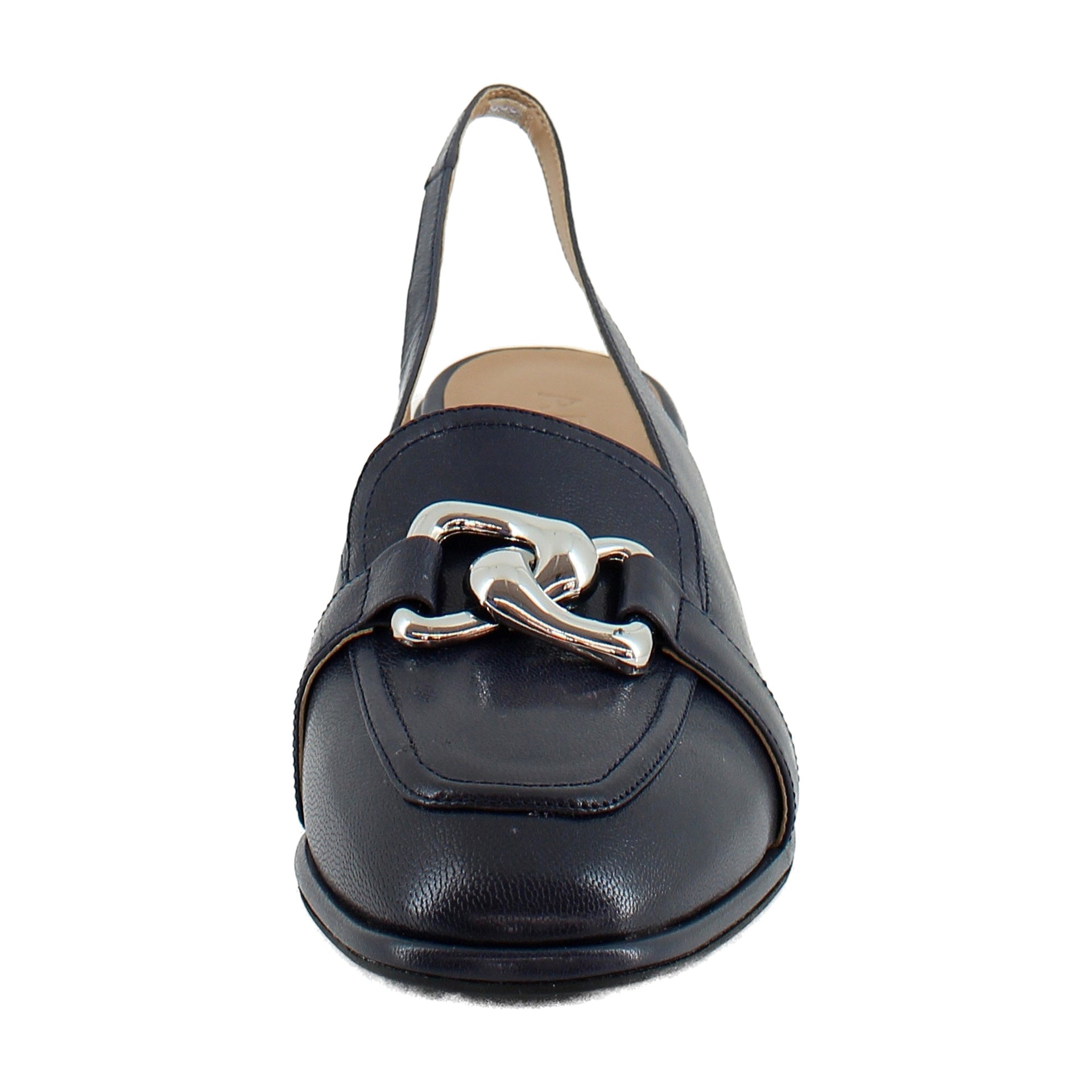 Navy Leather
