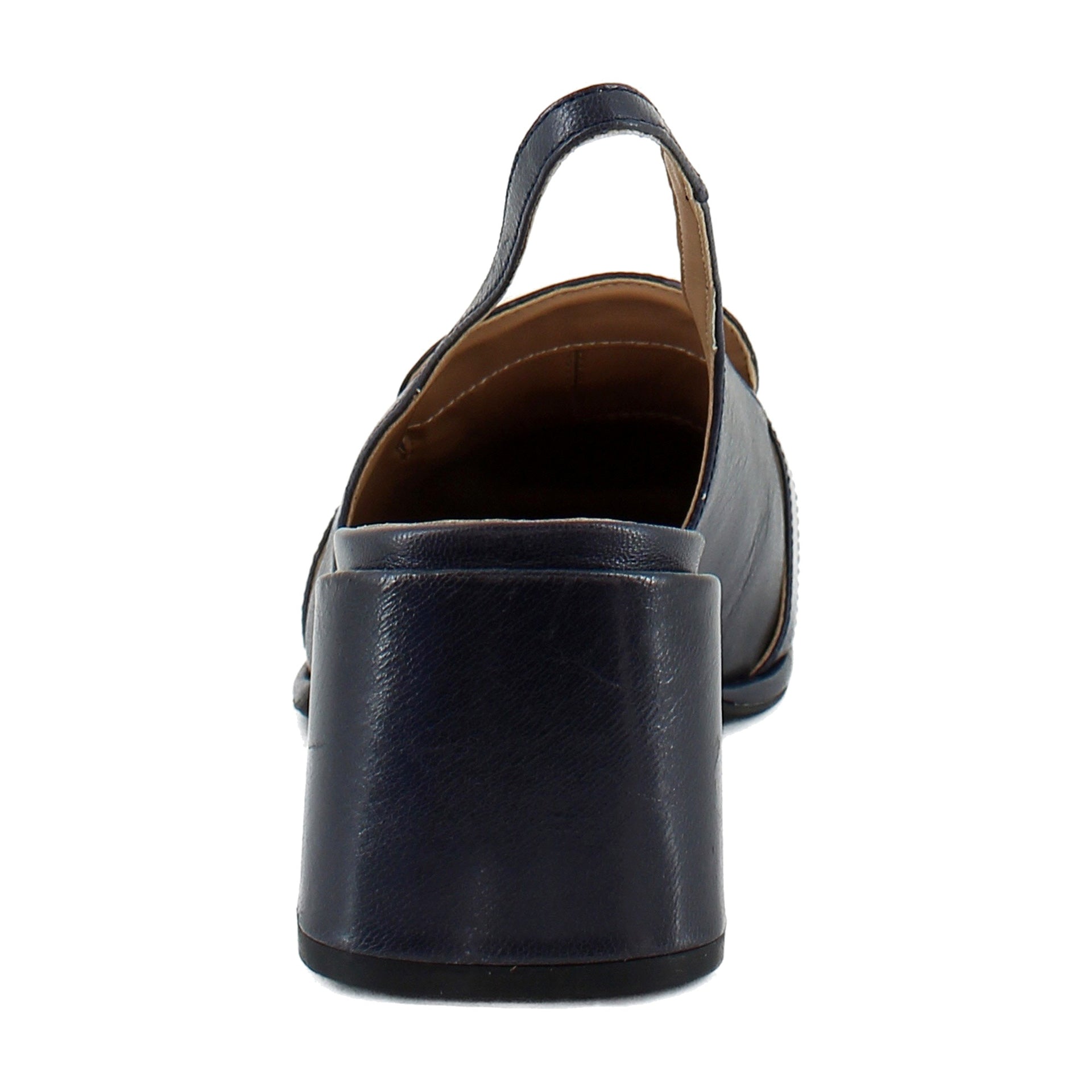 Navy Leather