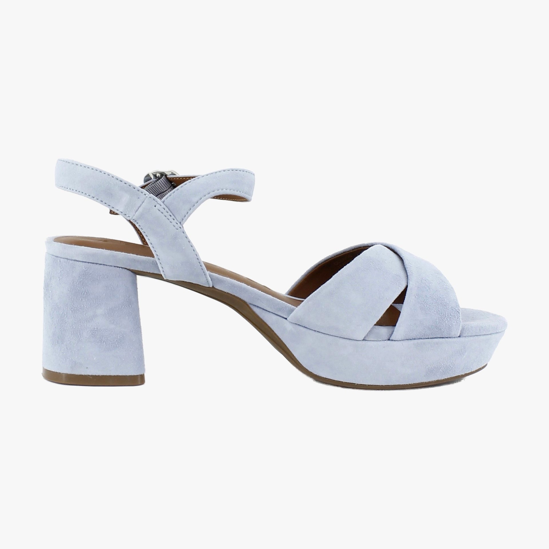 Dusty Blue Suede