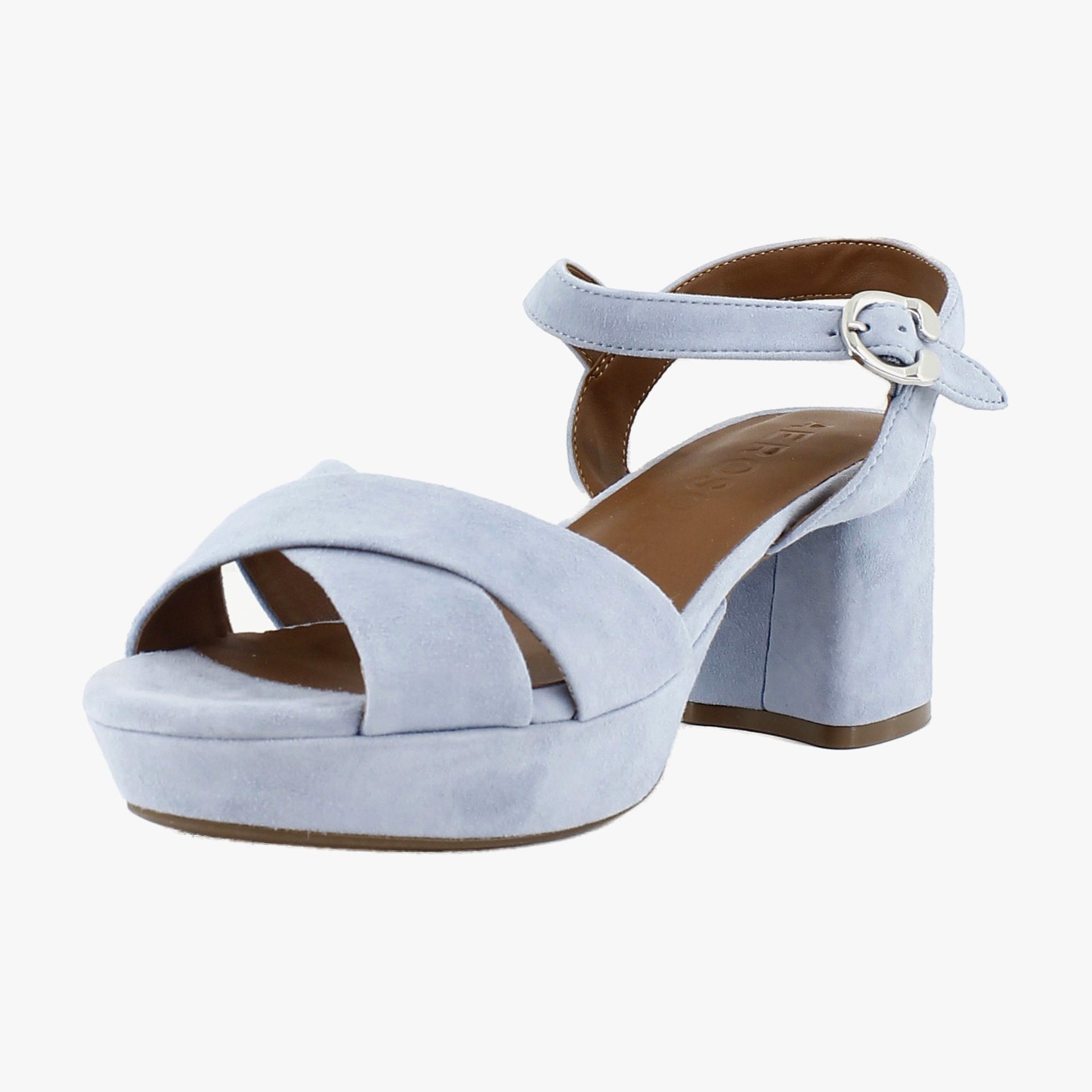 Dusty Blue Suede