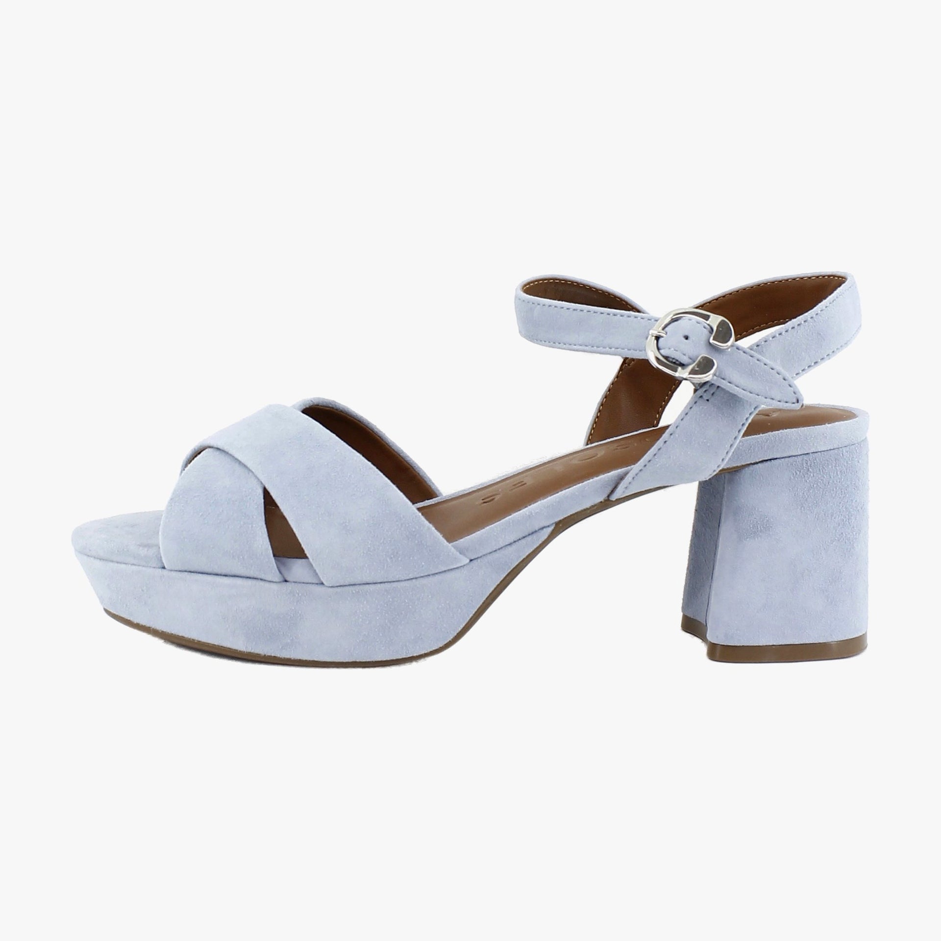 Dusty Blue Suede