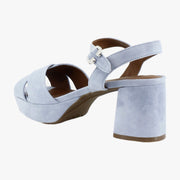 Dusty Blue Suede
