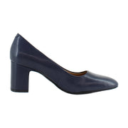 Navy Leather