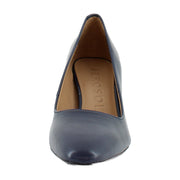 Navy Leather