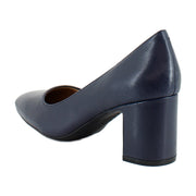 Navy Leather