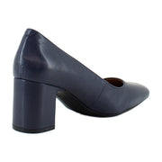 Navy Leather