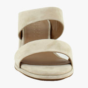 Pale Khaki Suede