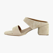 Pale Khaki Suede