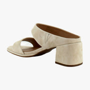 Pale Khaki Suede
