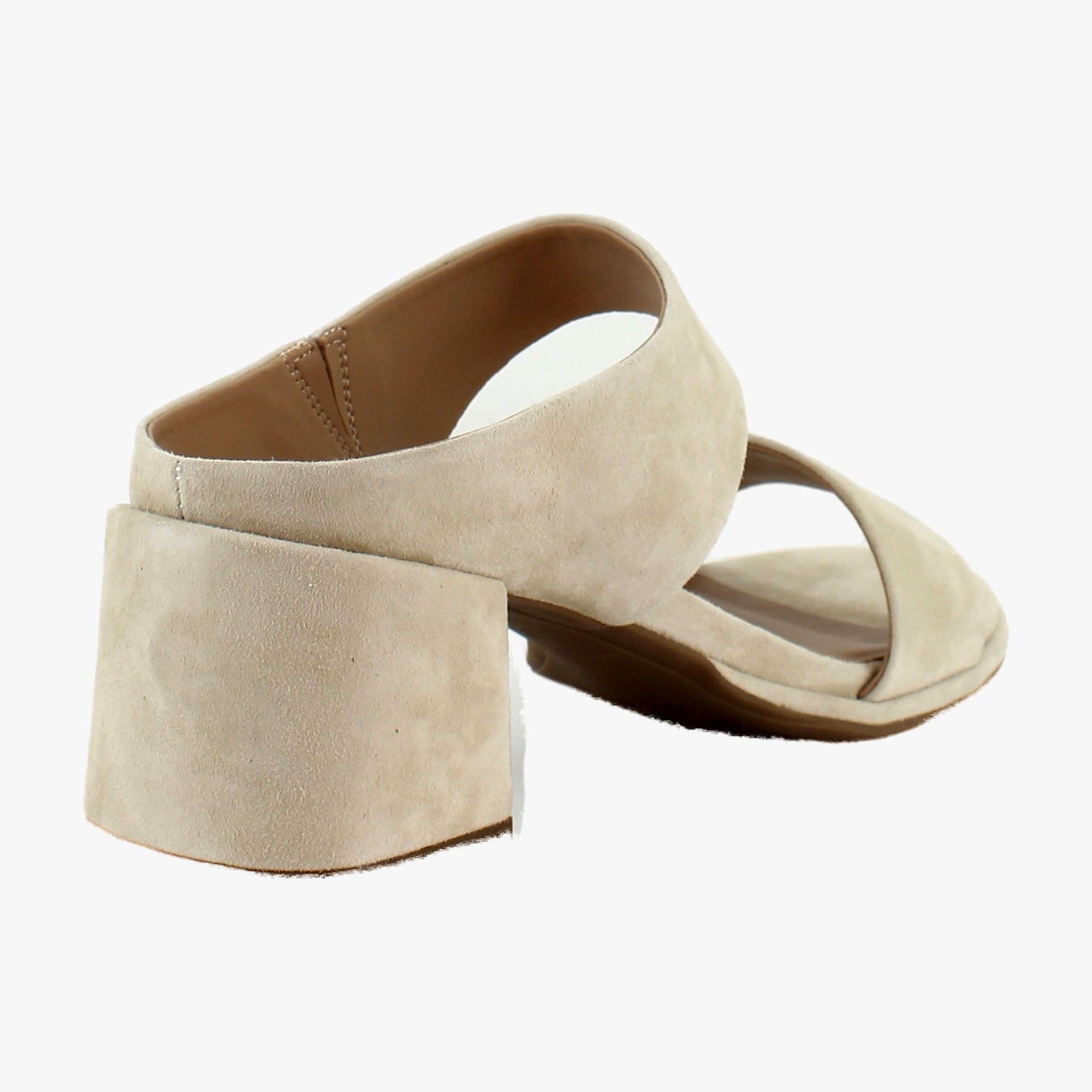 Pale Khaki Suede