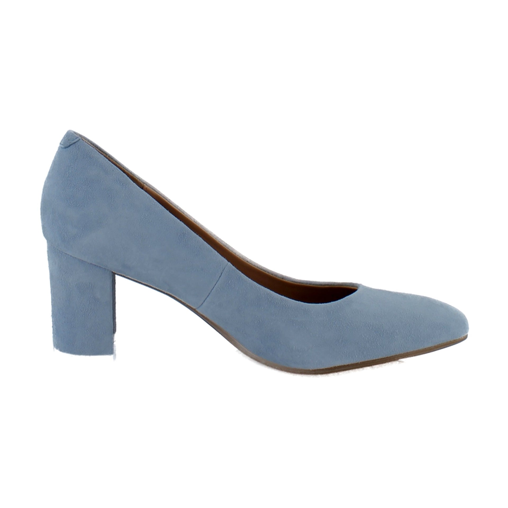 Dusty Blue Suede