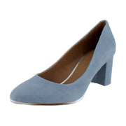 Dusty Blue Suede