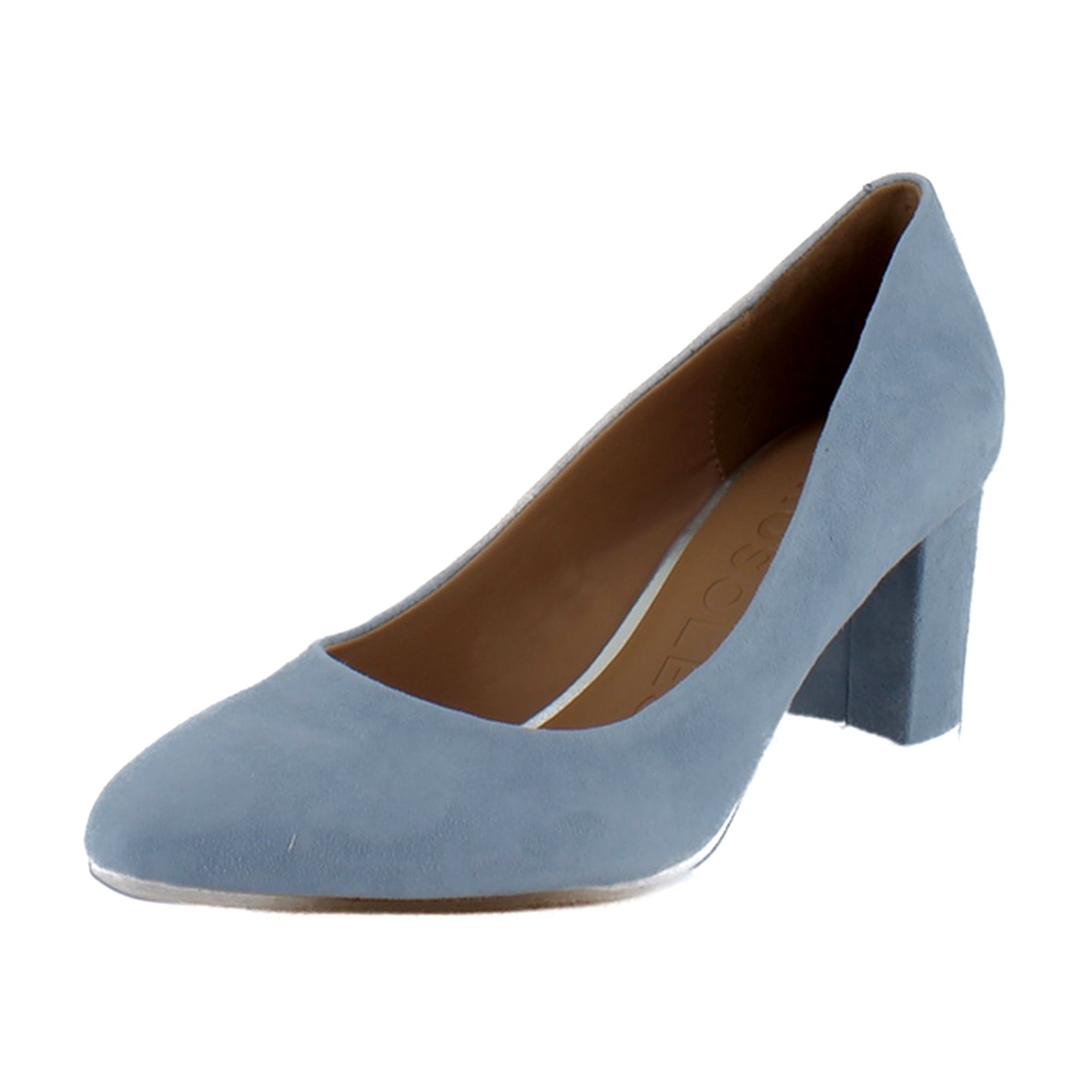 Dusty Blue Suede