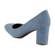 Dusty Blue Suede