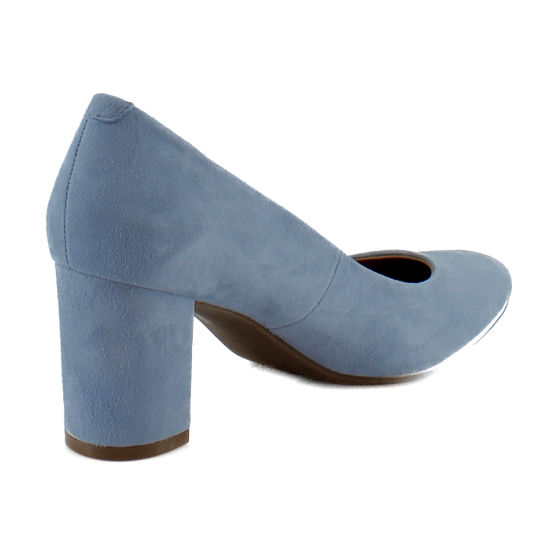 Dusty Blue Suede
