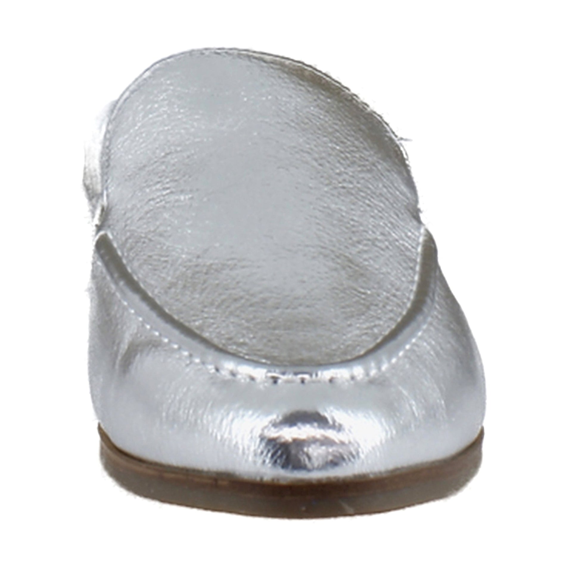 Silver Faux Leather