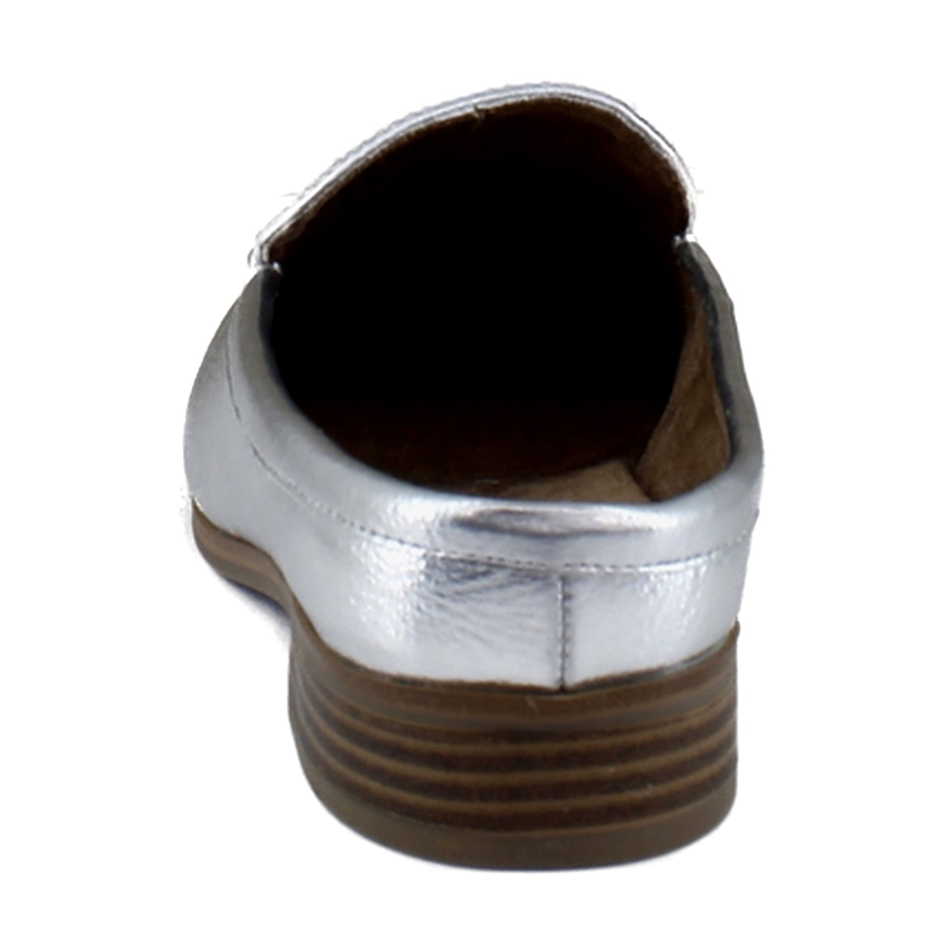 Silver Faux Leather