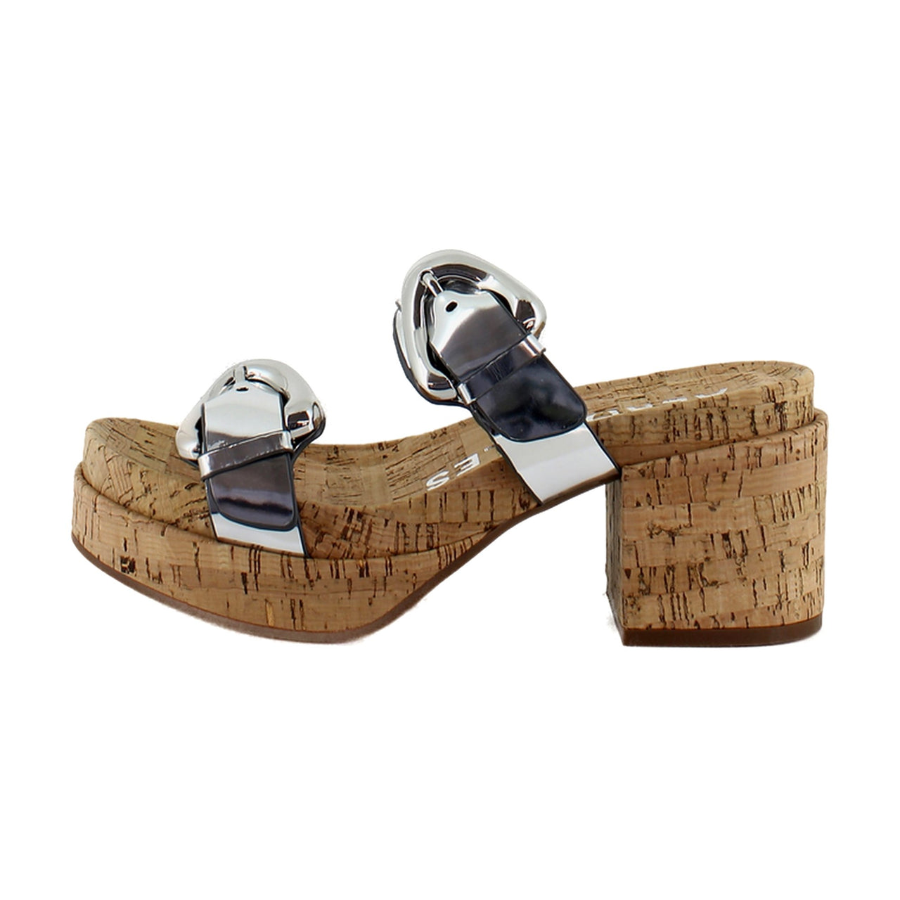 Silver Mirror Metallic Pu