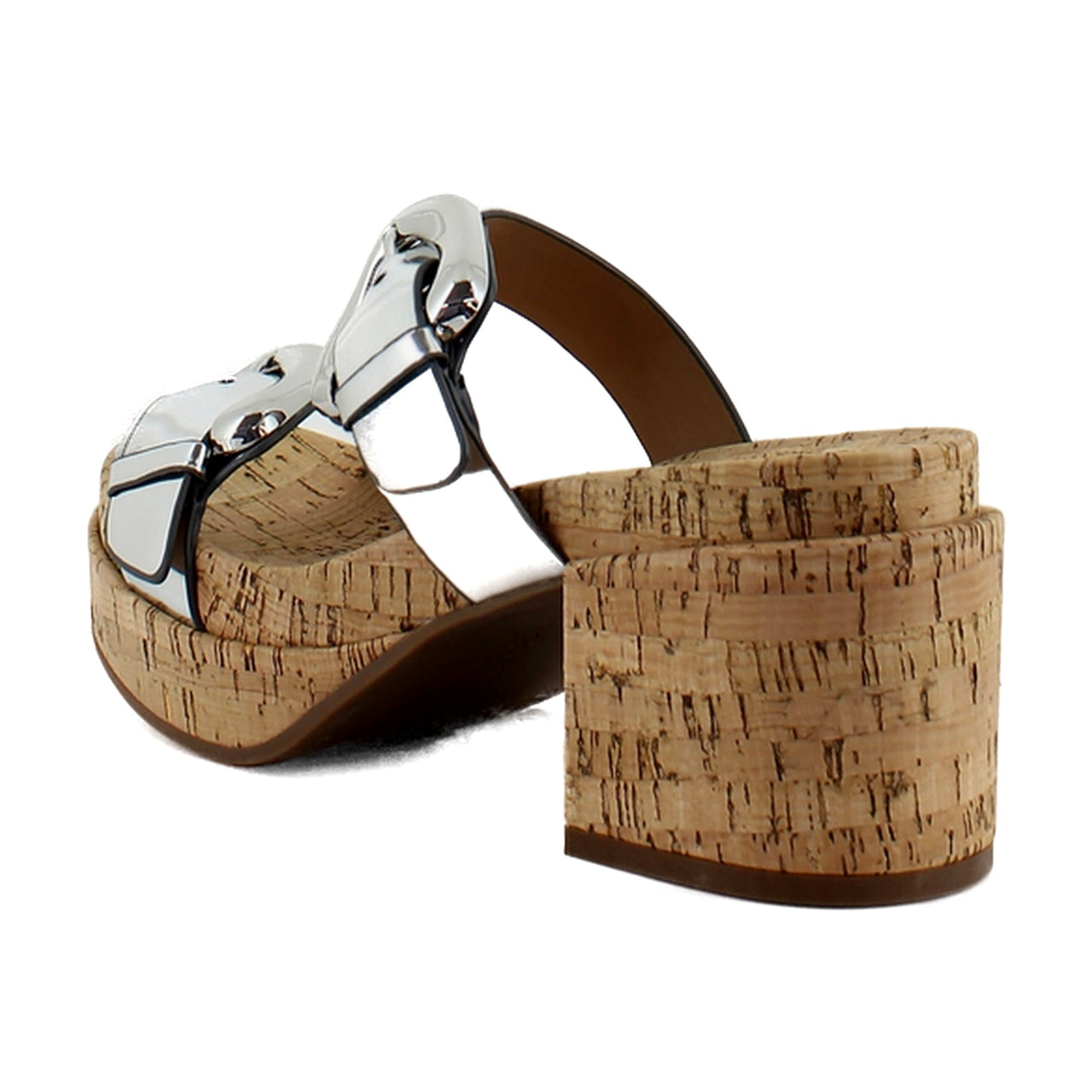 Silver Mirror Metallic Pu