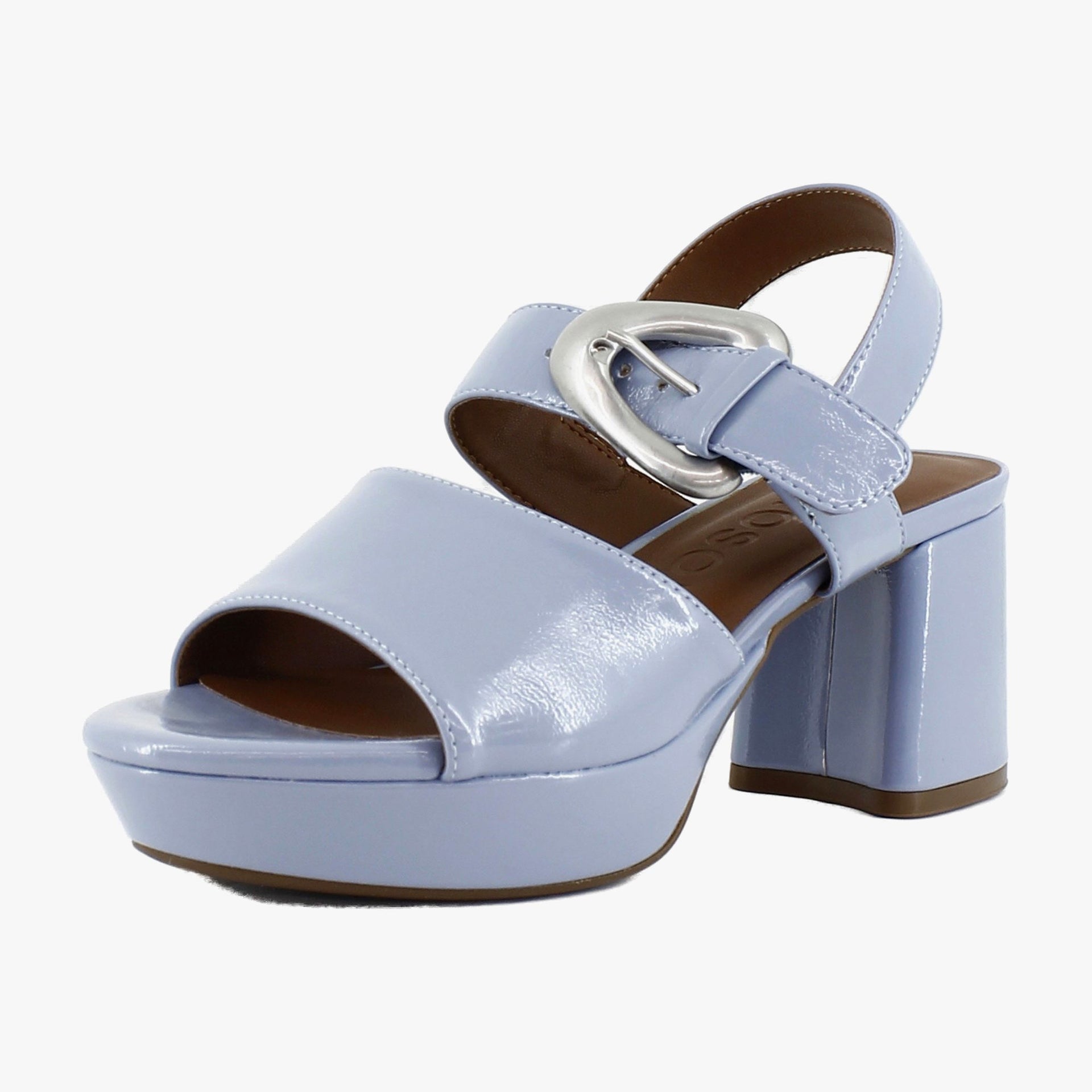 Dusty Blue Patent
