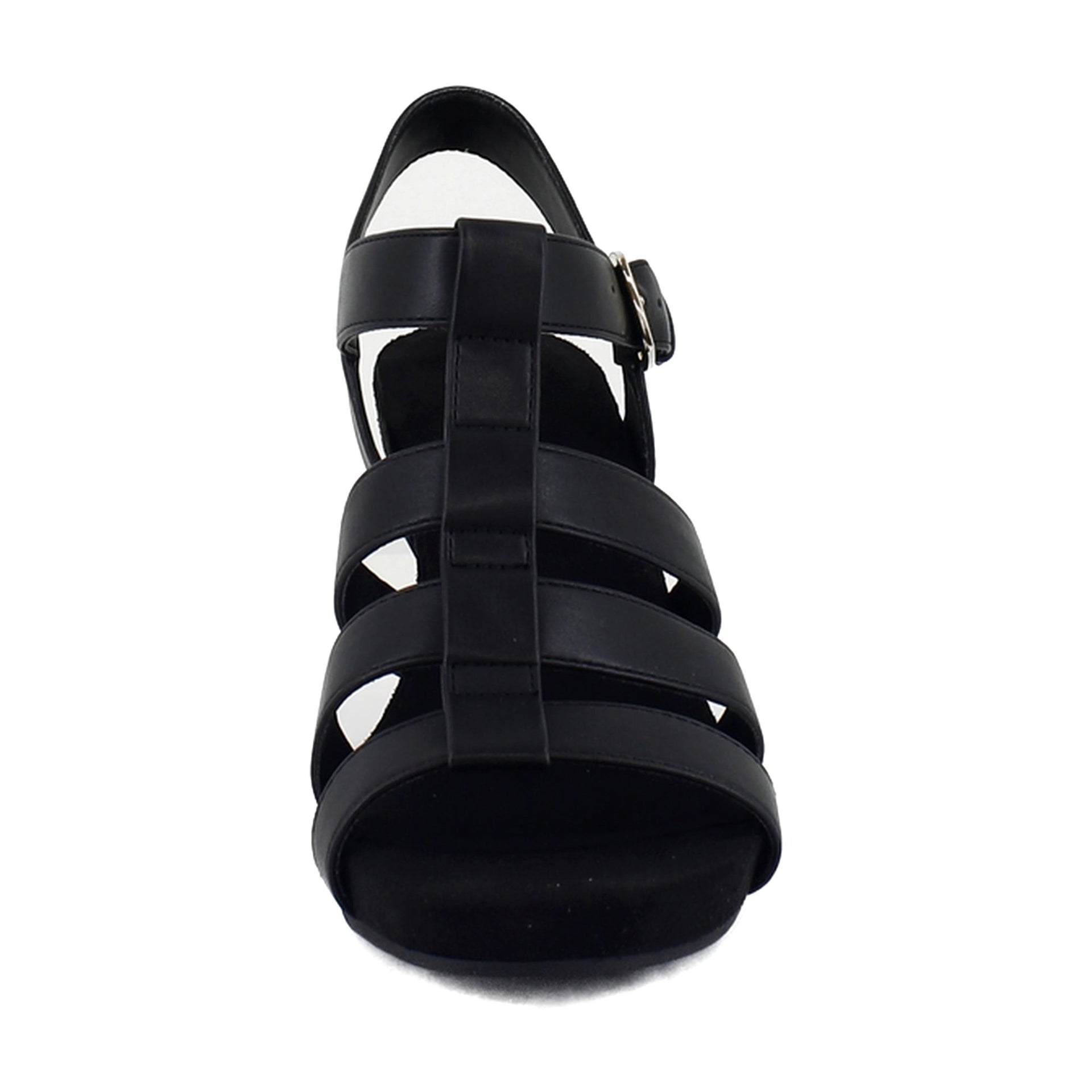 Black Faux Leather