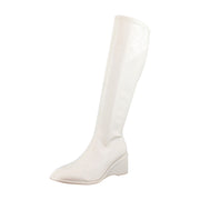 Eggnog Stretch Faux Leather