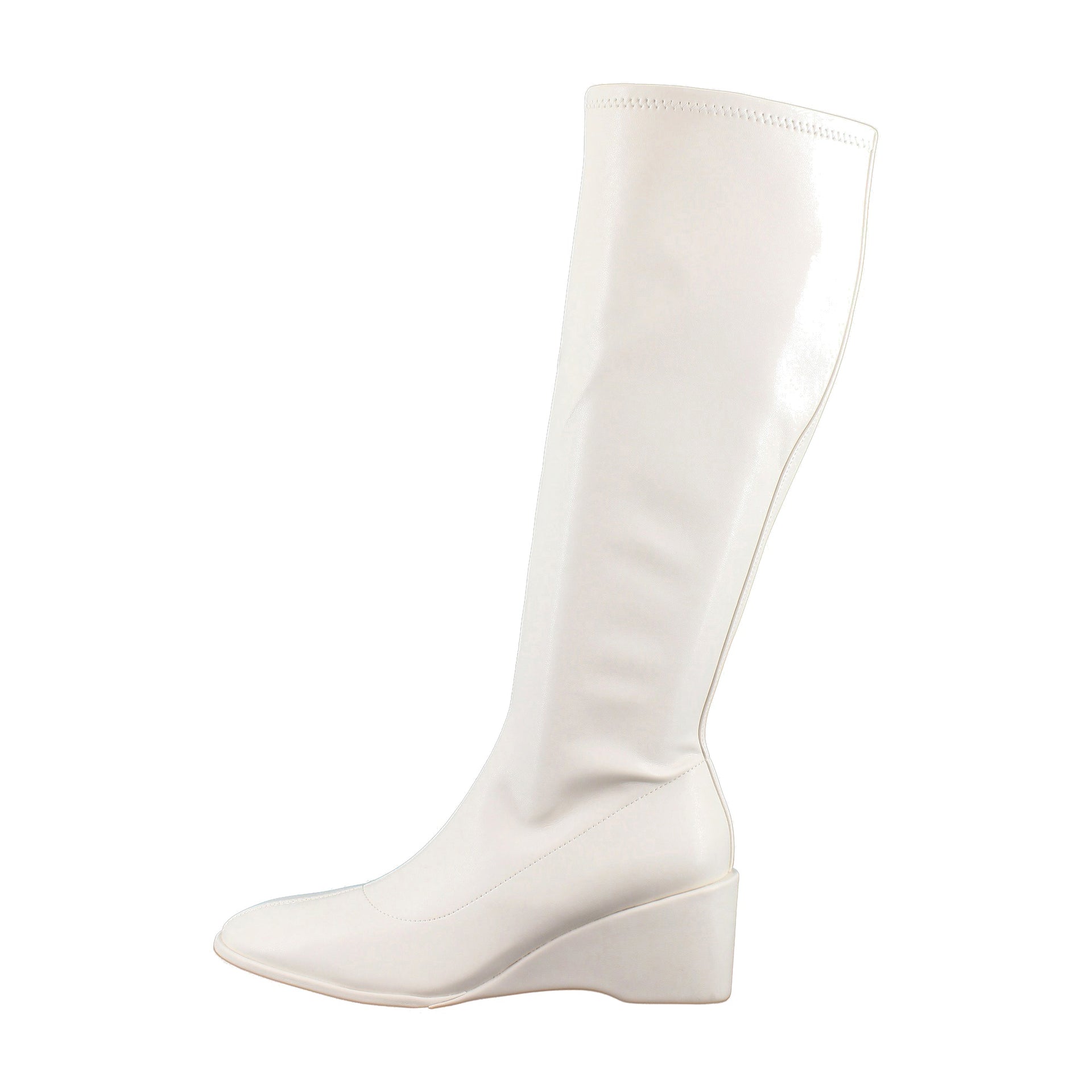 Eggnog Stretch Faux Leather
