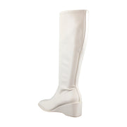 Eggnog Stretch Faux Leather