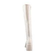 Eggnog Stretch Faux Leather