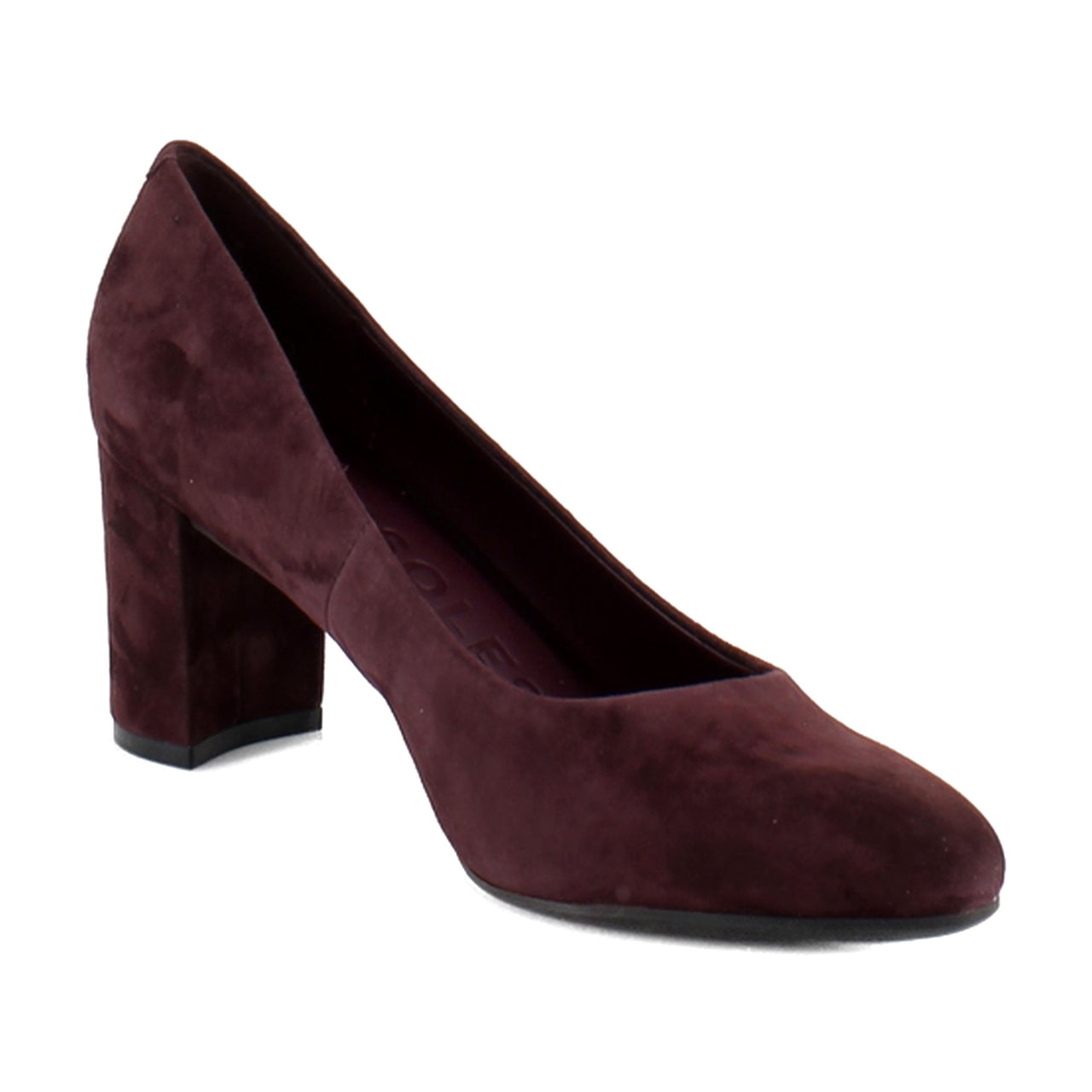Deep Aubergine Suede