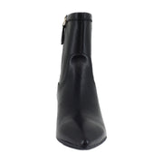 Black Stretch Faux Leather