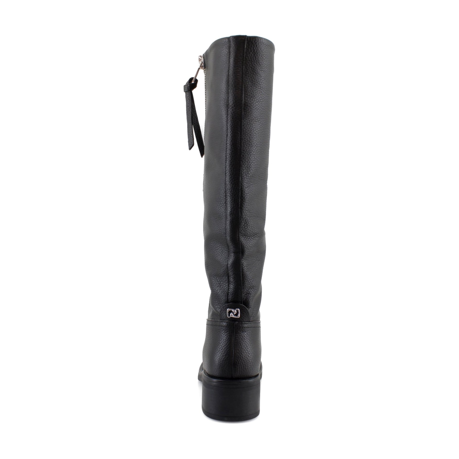 Black Pebble Leather