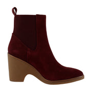 Burgundy Suede