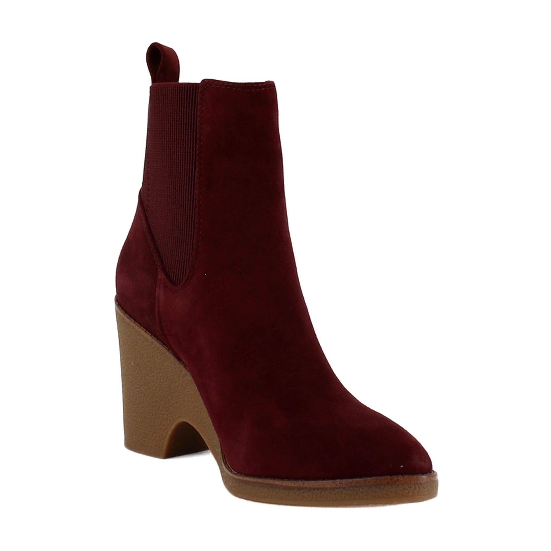 Burgundy Suede
