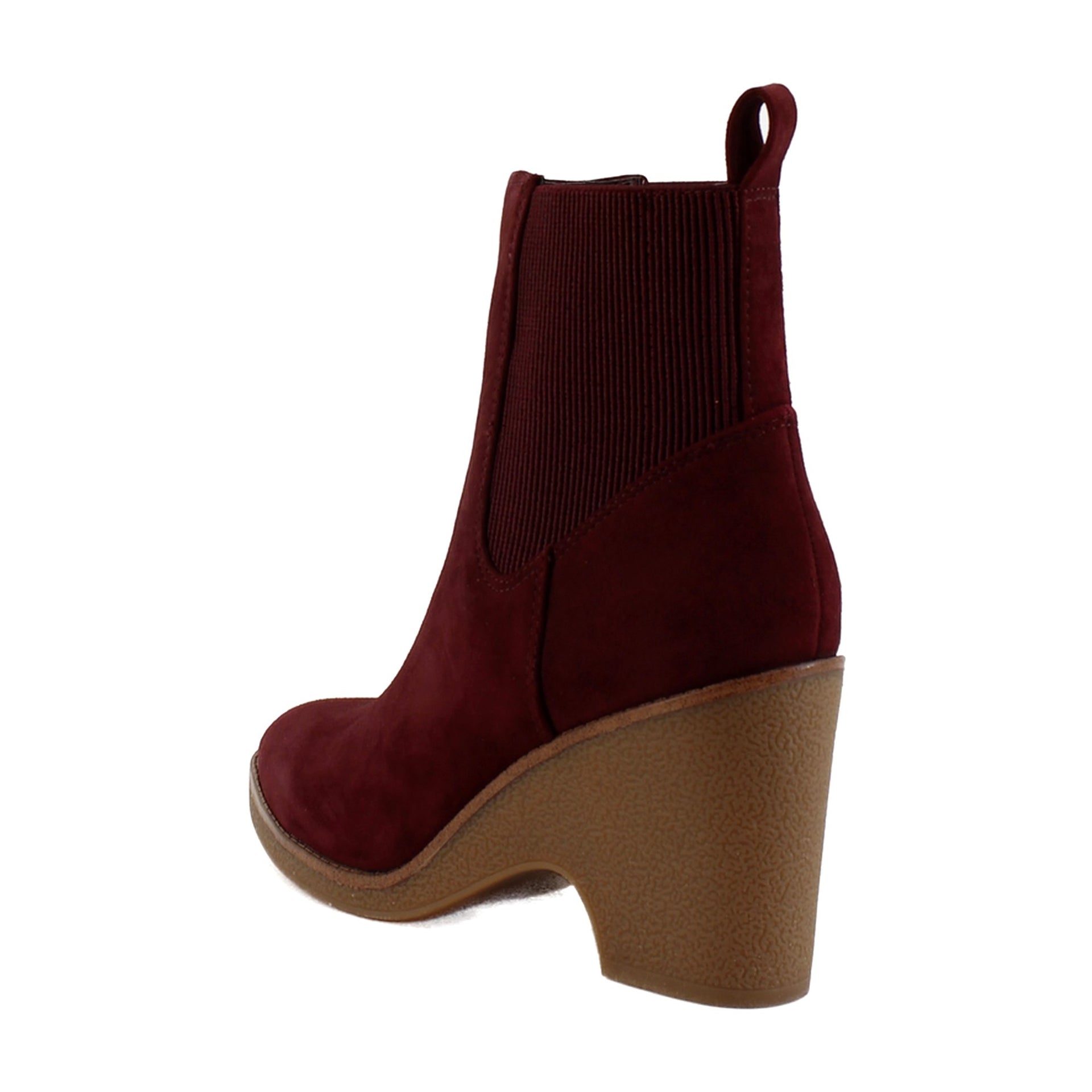 Burgundy Suede