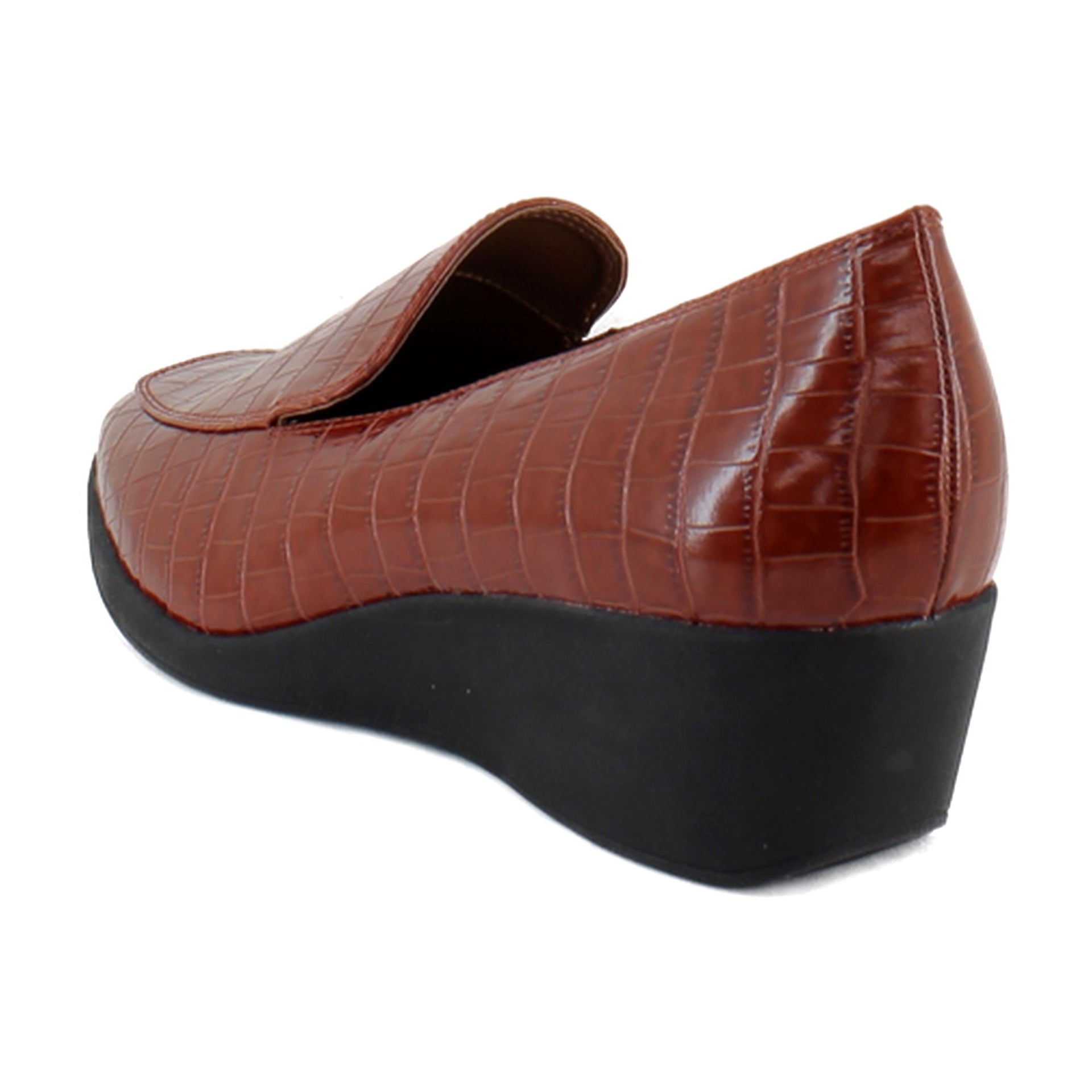 Clay Croco Faux Leather
