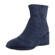 Navy Faux Suede