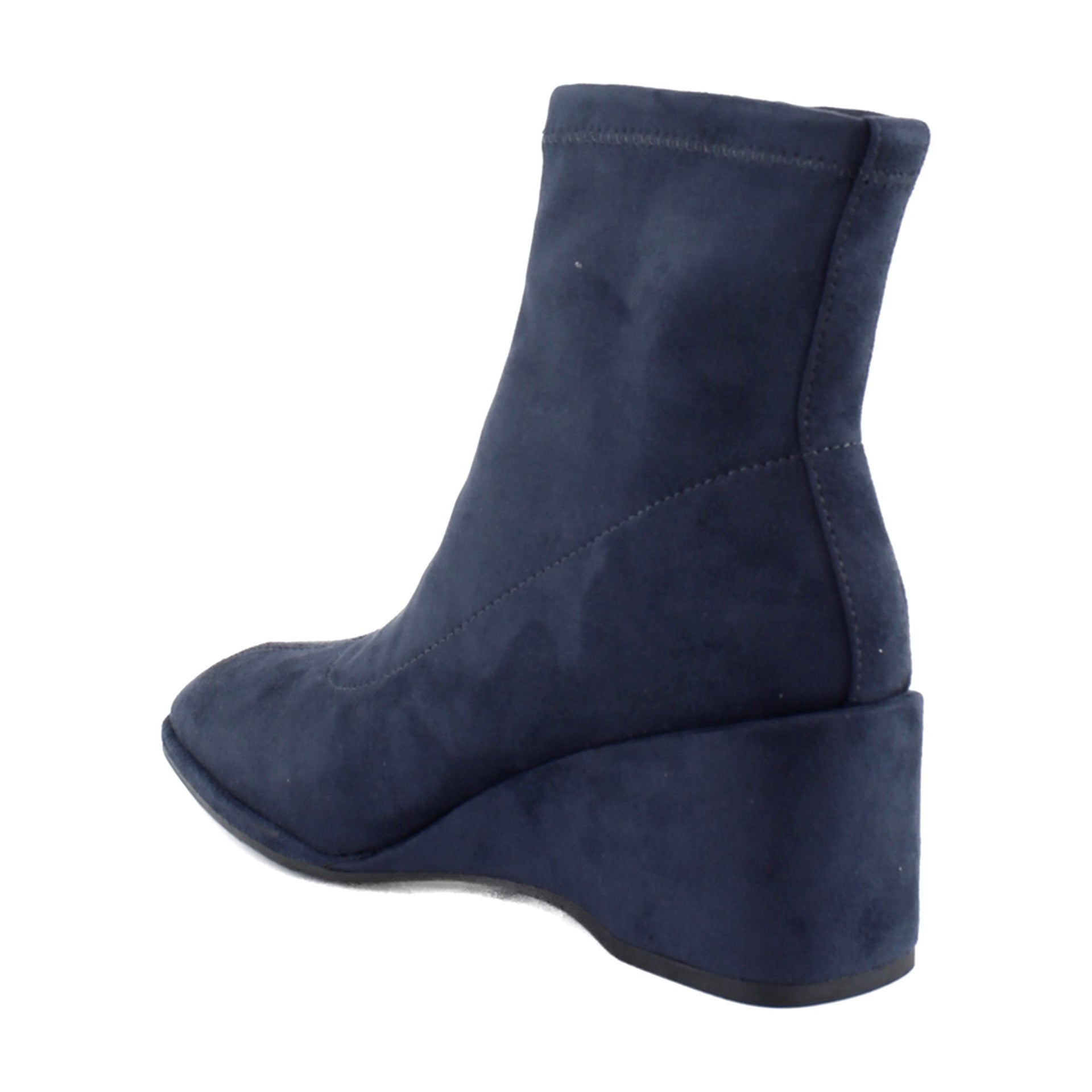 Navy Faux Suede