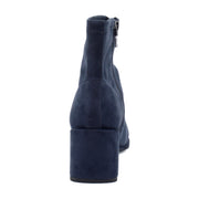 Navy Faux Suede