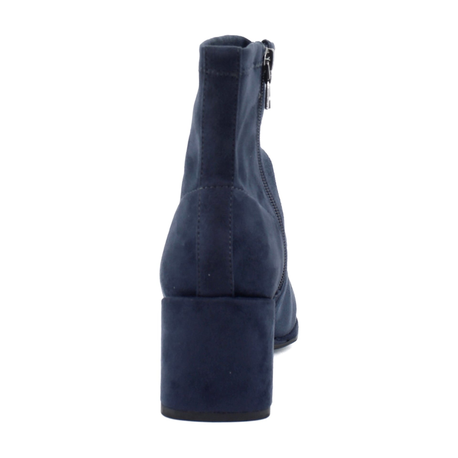 Navy Faux Suede