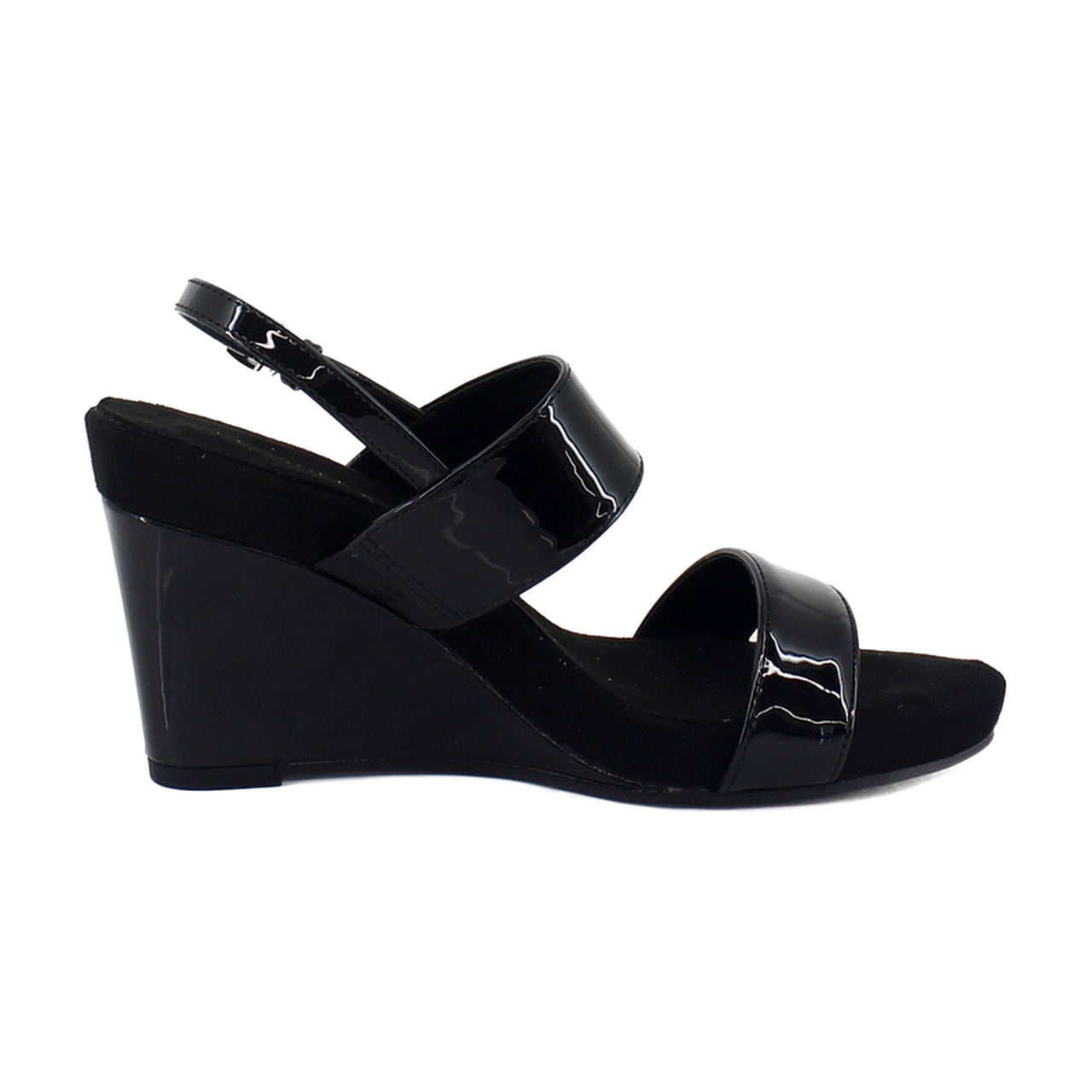 Black Patent Faux Leather