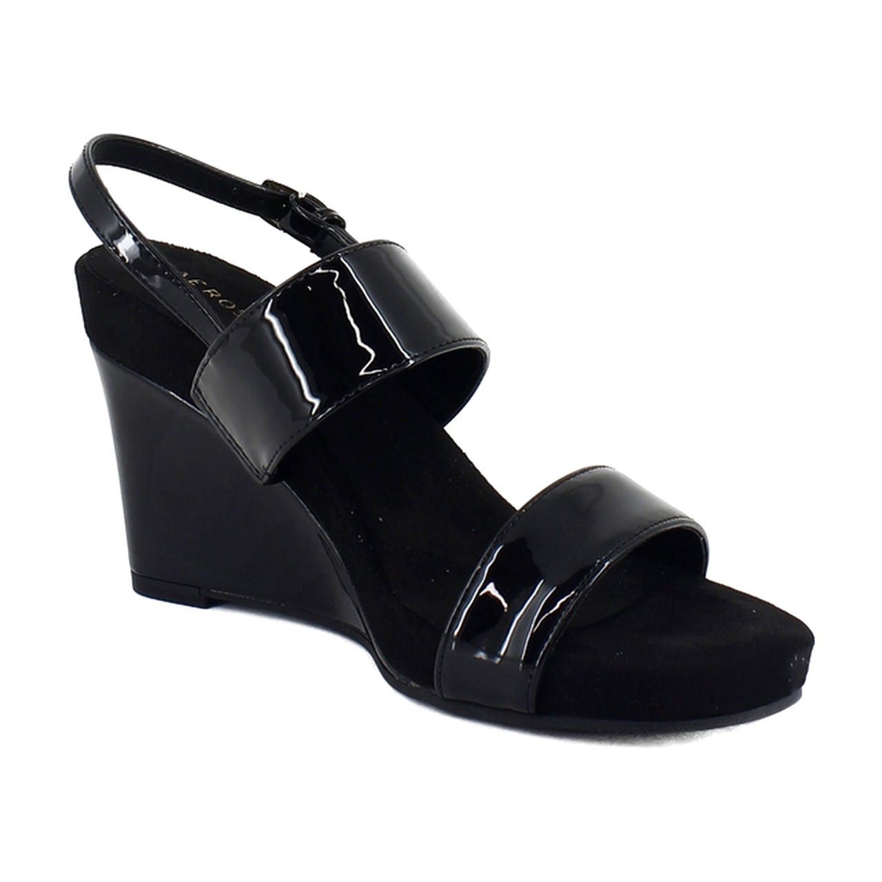 Black Patent Faux Leather