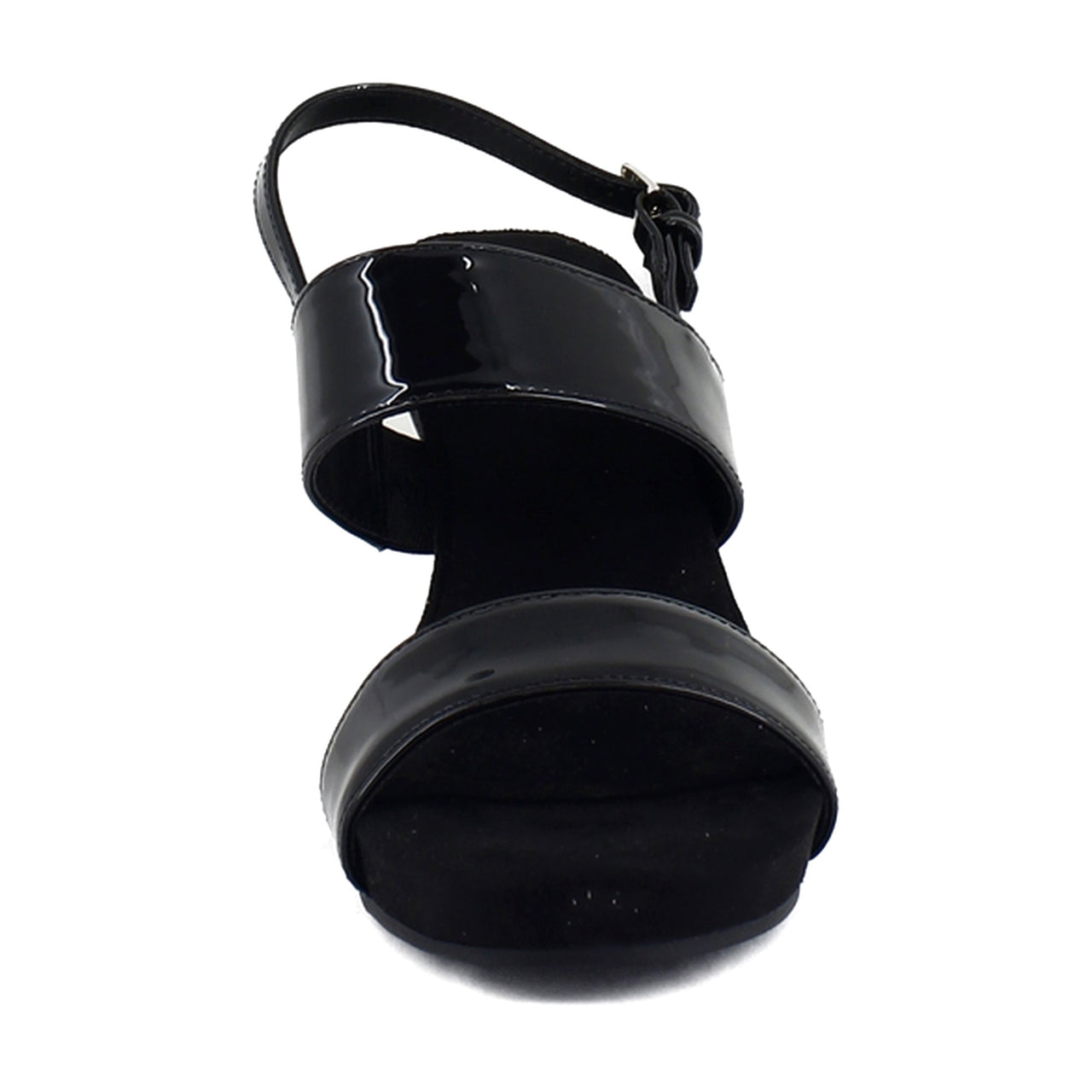 Black Patent Faux Leather