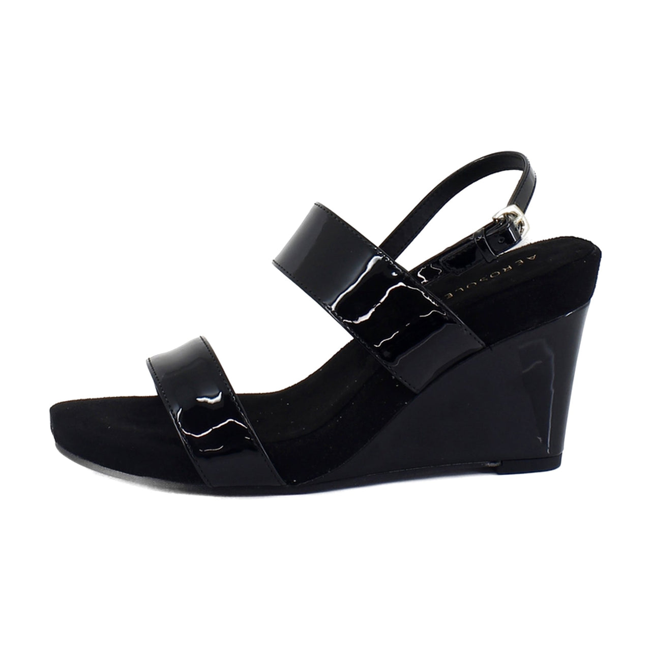 Black Patent Faux Leather