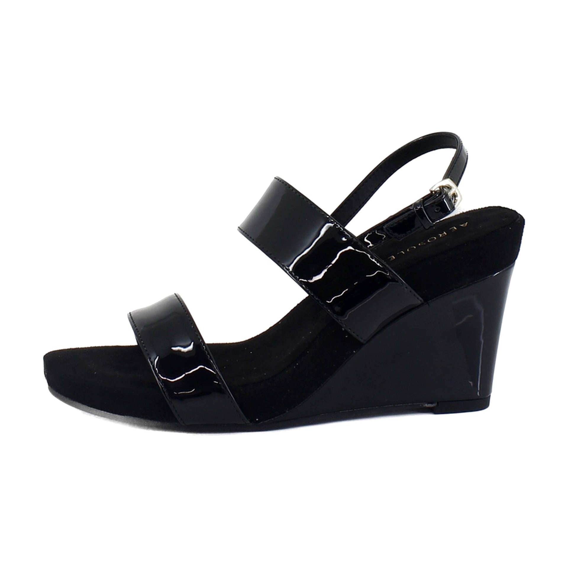 Black Patent Faux Leather