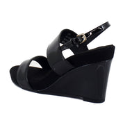 Black Patent Faux Leather